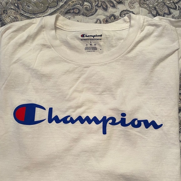 Champion white t-shirt UEC - Picture 2 of 5